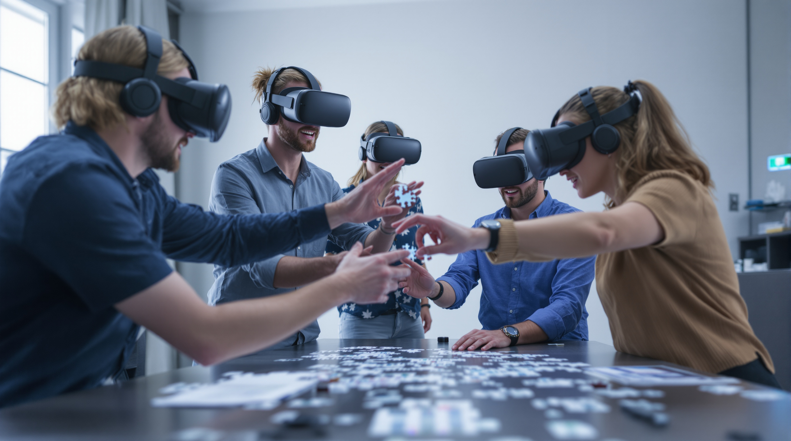 VR et cohésion d'équipe